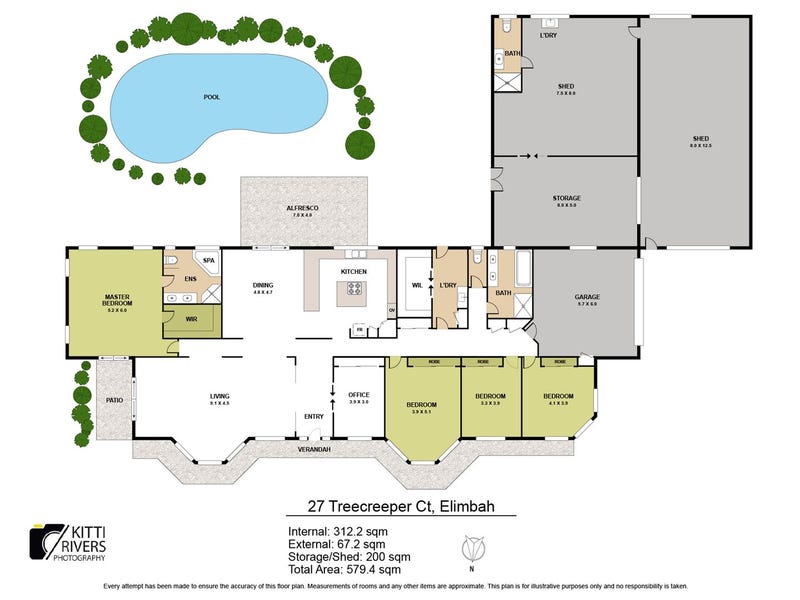 27 Treecreeper Court, Elimbah, Qld 4516 - floorplan