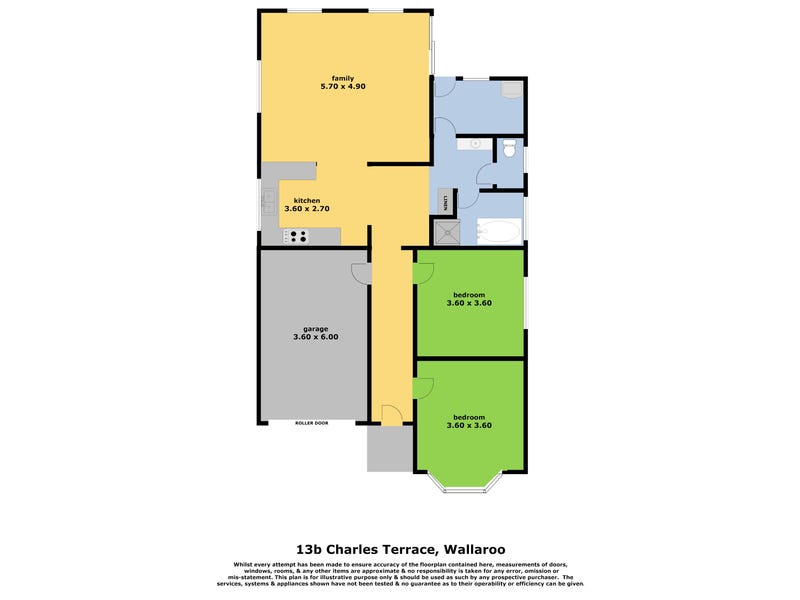 13b Charles Terrace, Wallaroo, SA 5556 - floorplan