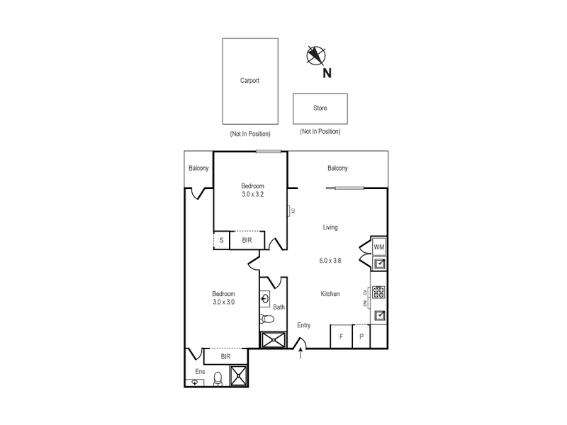 710/6 St Kilda Road, St Kilda, Vic 3182 - floorplan