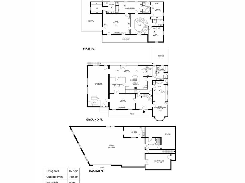 6 Meadowvale Road, Springfield, SA 5062 - floorplan